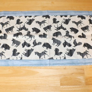 Farm Animal Table Runner