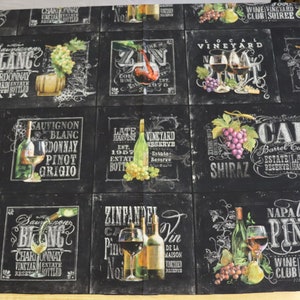 Life Happens Wine Helps-quiltstof van Northcott