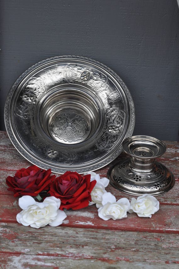 Wedding Decor Deposee Censer Or Floral Display Flowers Etsy