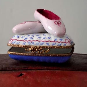 【ビンテージ】リモージュボックスバレリーナ Limoges Ballerina - Etsy