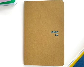 INEMPOREL PLAN 52 Agenda - 52 week planner undated