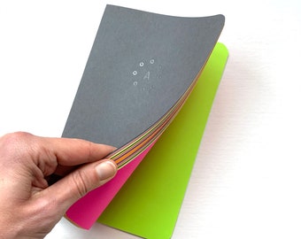 MULTICOLOR notebook - soft - 100 pages