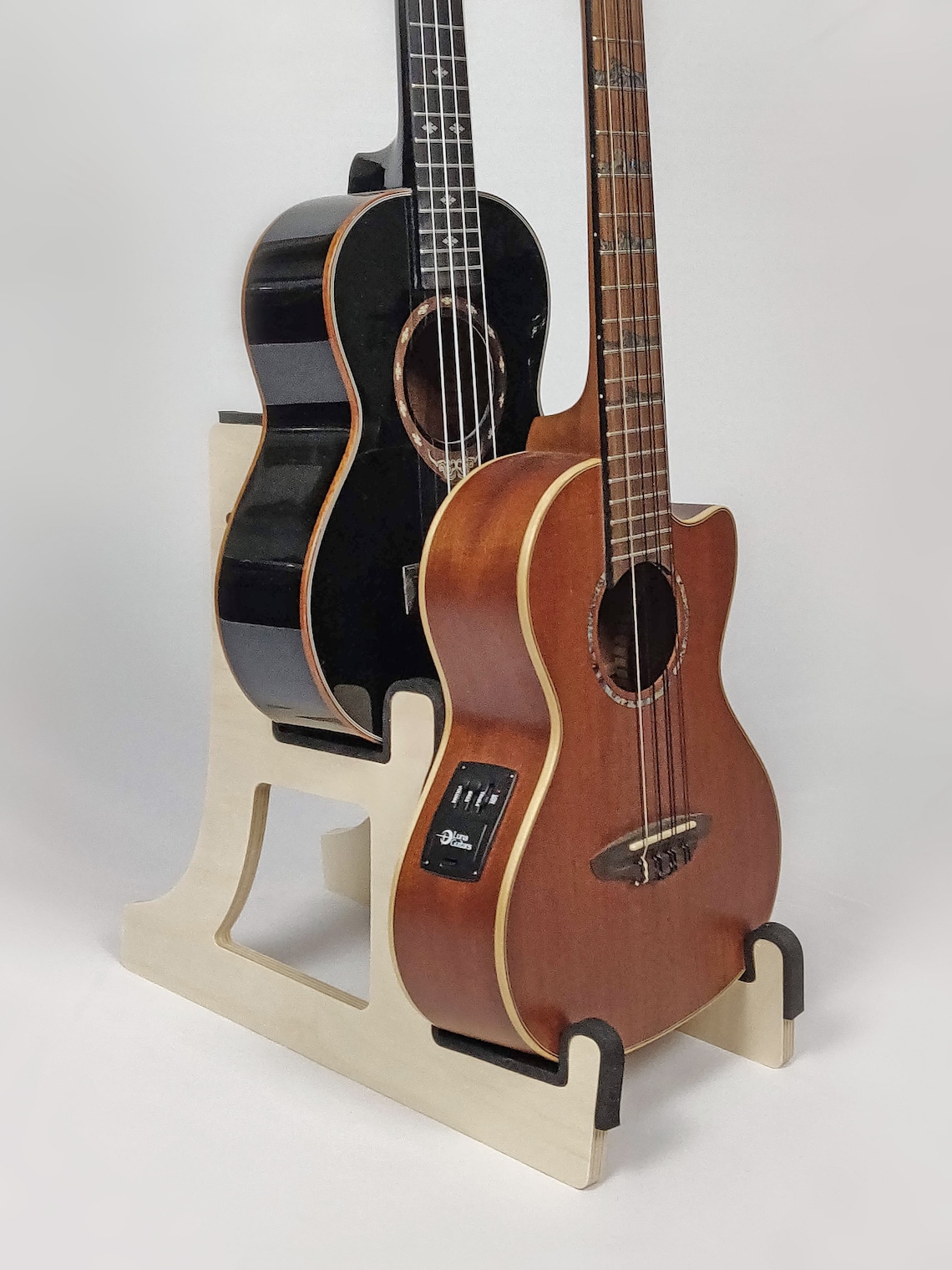 Double Decker Ukulele Stand Customisable for Two / 2 Ukes Etsy