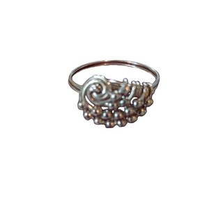 Ring handmade sterling silver