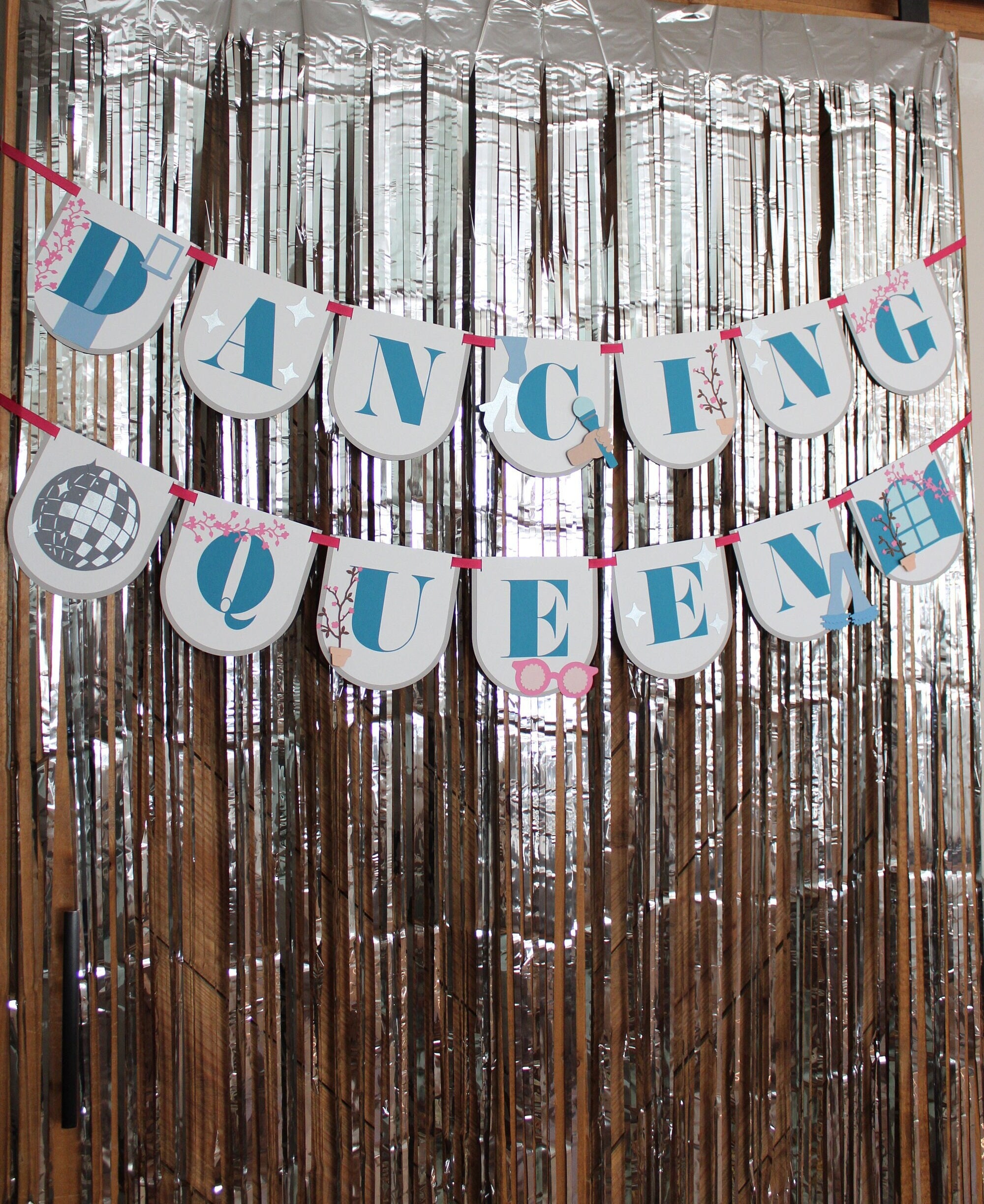 Dancing Queen Banner - Mamma Mia Party | Last Disco | Mamma Mia Bachelorette Party | Mamma Mia Bridal Shower | Disco Party Banner