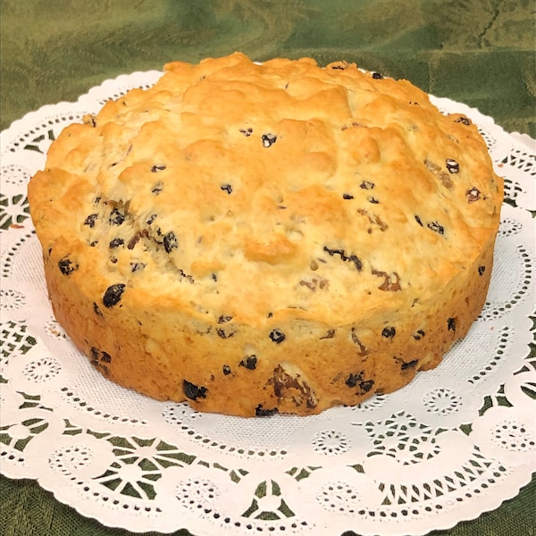 Irish Soda Bread - Sweet Spotted Dog, Authentic, Traditional, St. Patrick's Day, March, Ireland, Gift