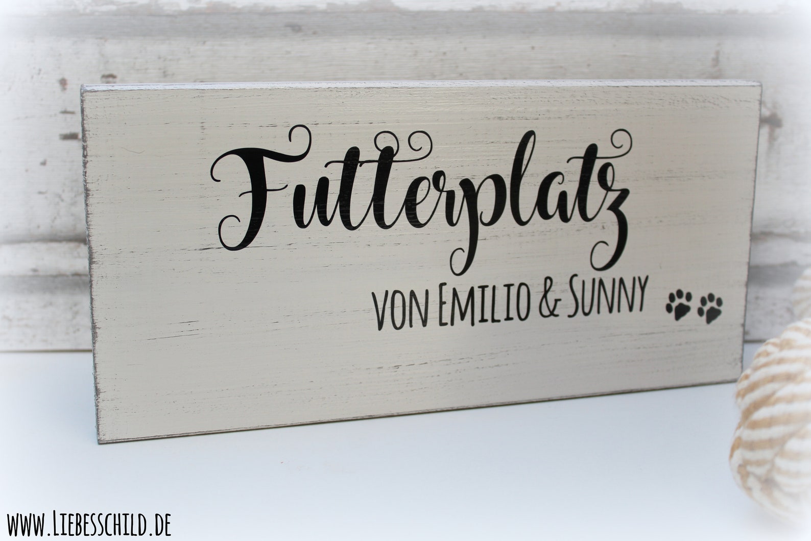 Schild Futterplatz Hund Katze Pfoten Leinenparkplatz Etsy