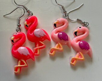 Flamingo Earrings