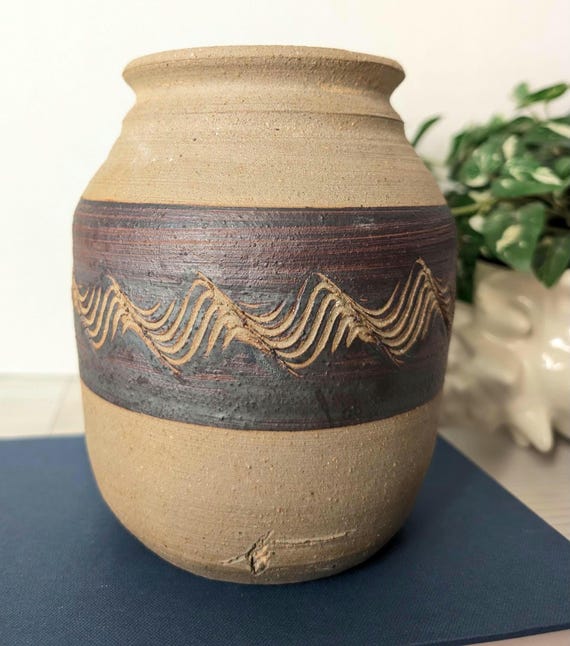 Southwest Style Studio Pottery Vase, Home Decor