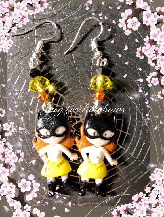 Batgirl earrings best sale