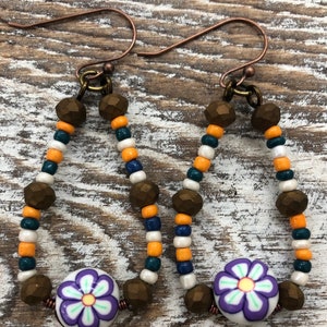 Teardrop Earrings Beaded Dangle Earrings Earings Womens Earrings Jewellery Jewelry