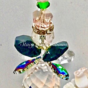 Asfour 20mm Crystal Ball Angel Car Charm Window Decoration