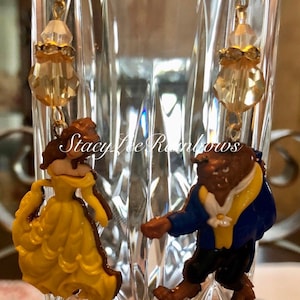 Disney Beauty And The Beast Inspired Earrings