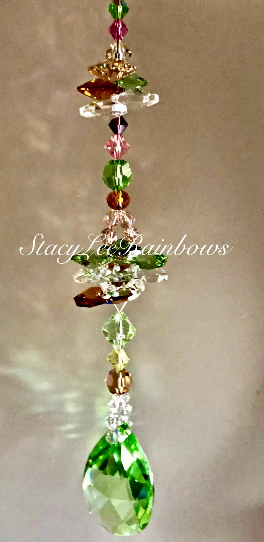 Crystal Swarovski Suncatcher Rainbow Maker Window Ornament Sun Catcher ...