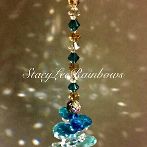 Sun Catcher Beaded Sun Catcher Swarovski 30mm Crystal Ball Car Charm Sun Catcher