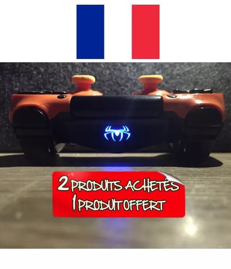 Stickers light bar ps4 controller controller