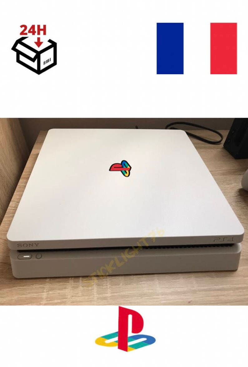 Decals playstation retro 20th anniversary ps4 controller controller slim console