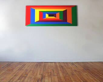 Passage To Nowhere - Acrylic on canvas - 100cm x 40cm