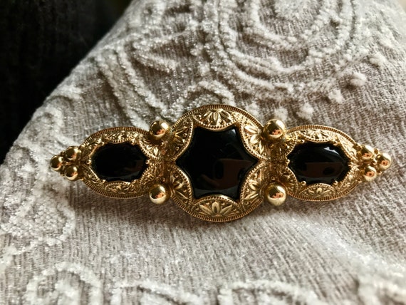 Victorian Style Collar Pin, 90s nostalgia, goth c… - image 2