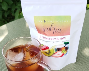 Strawberry - Kiwi Ceylon Ice Tea