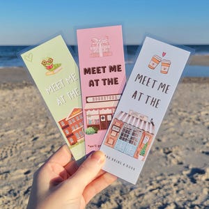 Meet me at the Bookstore Library Coffee Shop Booklover Summer Fun Quote Cozy Fall Girl Bookish Merch Kid Bookworm Cafe Bookclub Cute