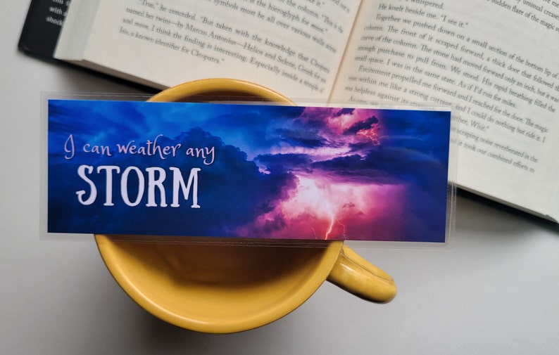 Sun Ranbow Bookmark Storm Rainbow Positive Bookmark | Weather Sun Cloud Sky Lightning ...