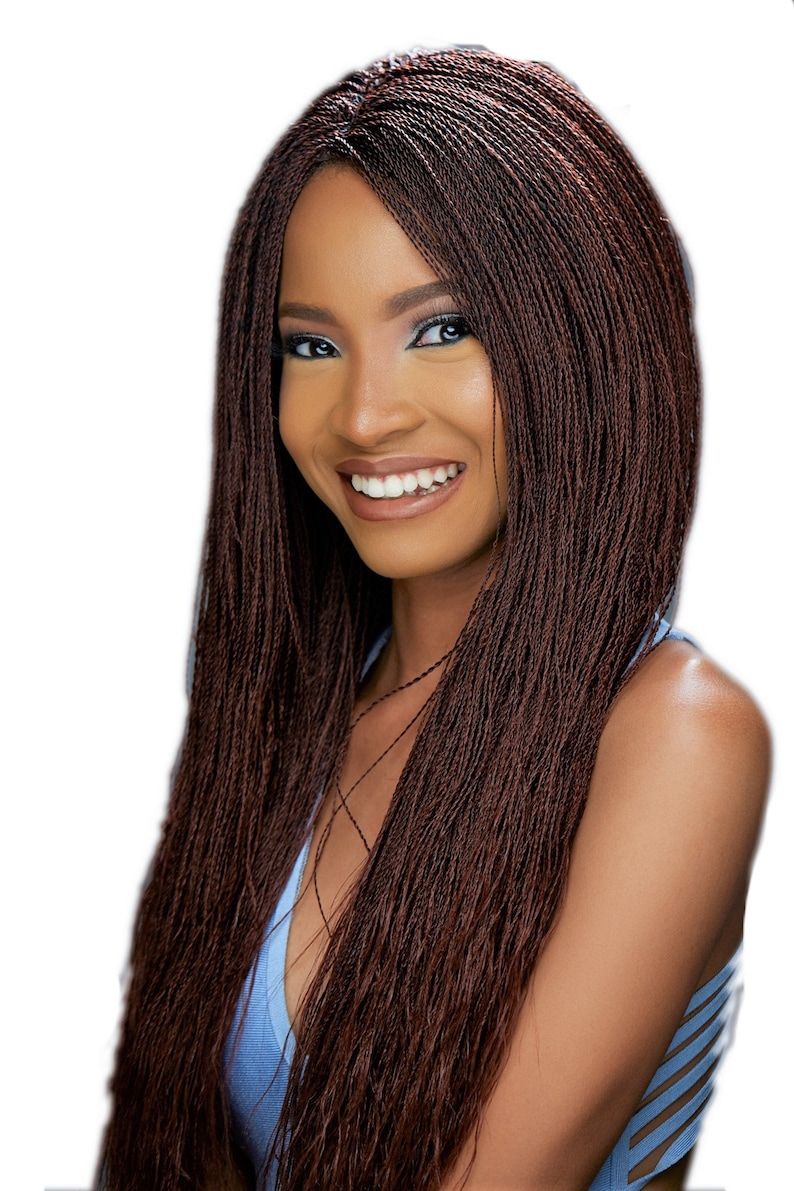 Micro Million Twist Wig 22 inches cheap braid wig braided Etsy