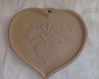 Brown Bag Cookie Art heart shaped cookie mold