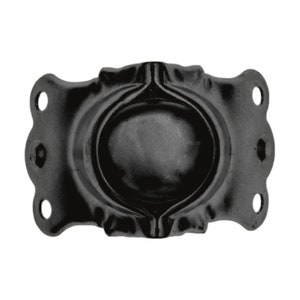 Trunk Edge Clamp - Black Stamped Steel TRUNK KNEE CLAMP