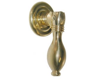 Drawer Pull Queen Anne Style Cast Brass Bail Pull With - Etsy