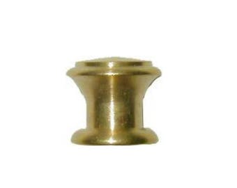 Brass Knob - Turned Brass SMALL KNOB