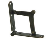 Steel Hinge - Steel Drop Front Desk Stay Hinge with Antique brass Finish