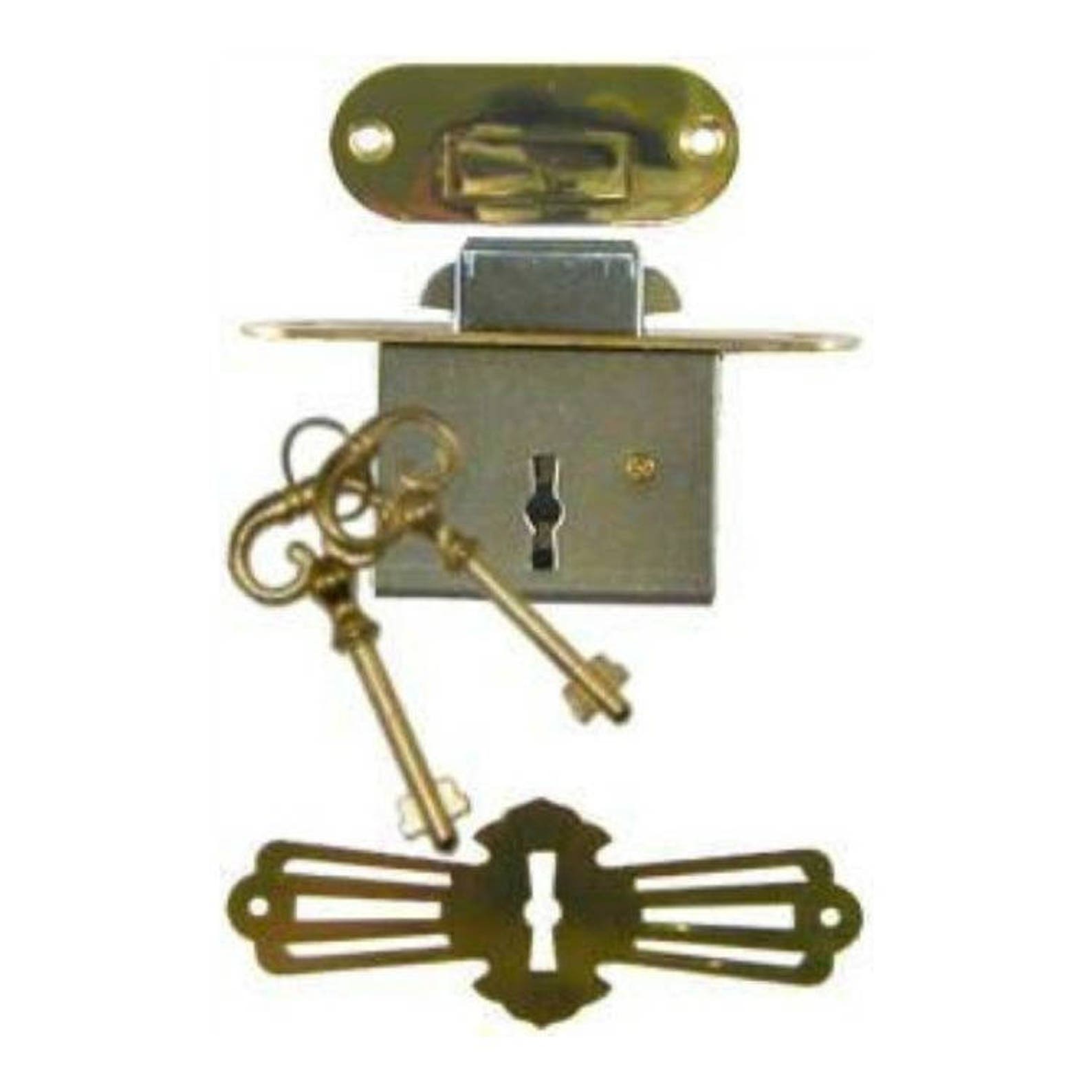 Lock Full Mortise ROLL TOP DESK Lock Set with rounded plates Etsy