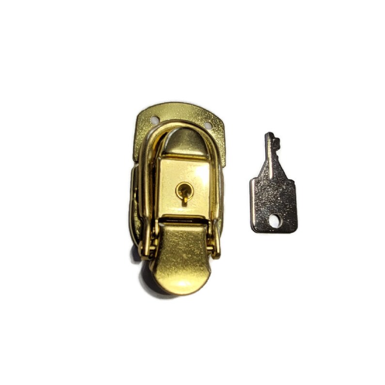 Lockable Trunk Latch Small Flush Mount Trunk Drawbolt Latch Etsy