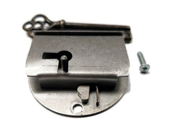 Steel Half Mortise Drawer or Right Hand Door Lock with KEY Drop in lock
