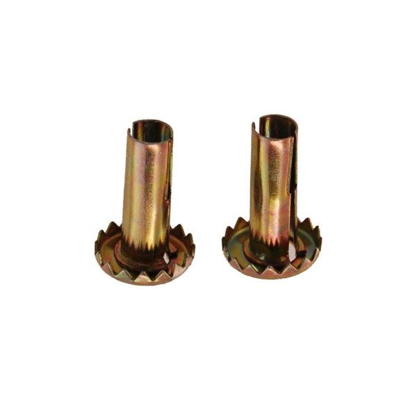 Pair of Caster sockets for use on Wheel casters with Ball Tip Stems