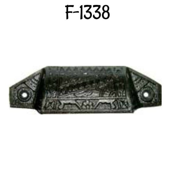 Eastlake Bin Pull Cast Brass B1338