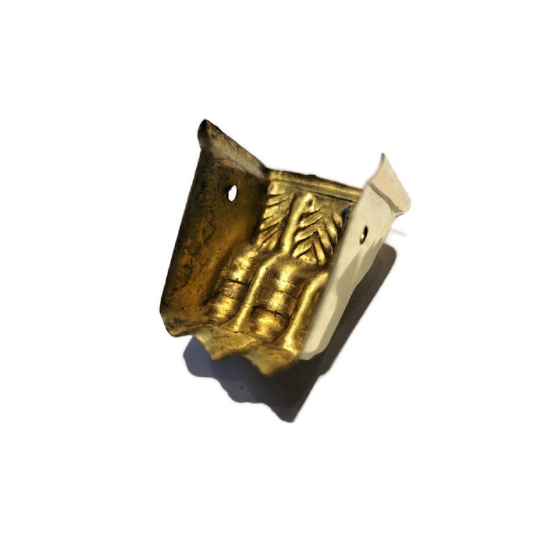 Claw Foot Leg Brass Plated Steel Toe Cap With Bright Brass Etsy