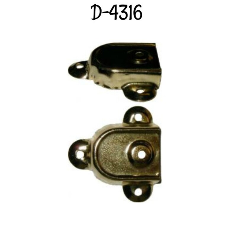 Trunk Handle End Cap Brass Plated Stamped Steel Cap Style Etsy