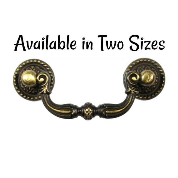 Drawer Pull Die Cast Zinc Alloy Colonial Revival Style Etsy