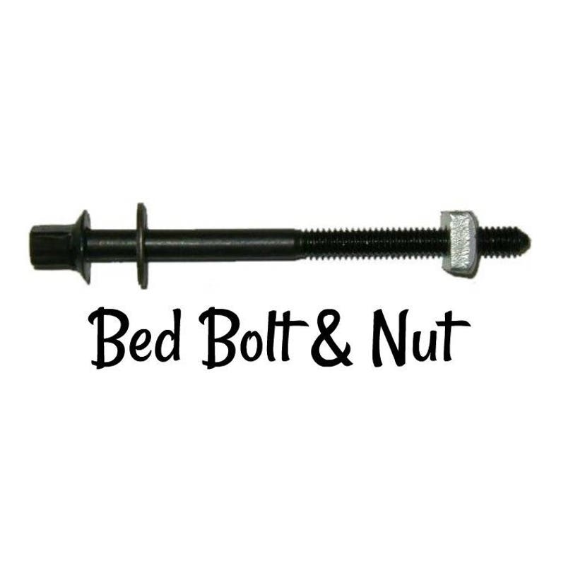 Steel Bed Bolt Bed Fastener Bolt and nut Antique Style Bed Etsy