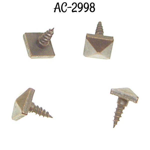 Pyramid Screw - Pyramid Head Screw for Furniture Signage, and Framing Mission Style Screw Craftsman Screw