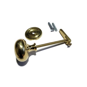 Cupboard Latch - Cabinet latch Cupboard Turn Solid brass