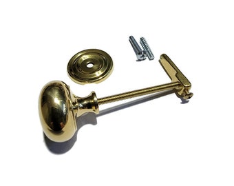 Cupboard Latch - Cabinet latch Cupboard Turn Solid brass