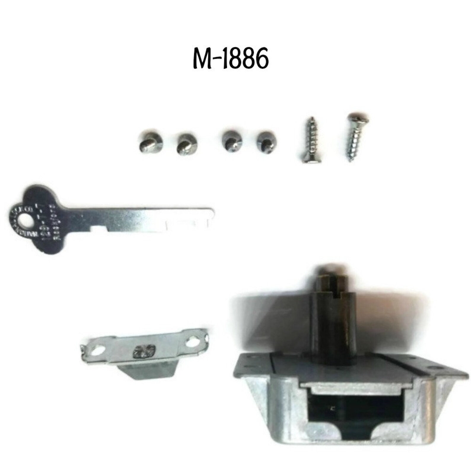 Lock Steel Cedar Chest Flush Mount Lid Lock With Push Button Etsy