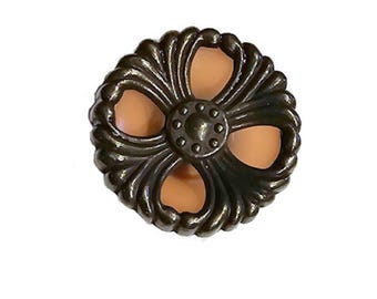 Art Deco Drawer Knob  Pull- Waterfall Style DRAWER KNOB Drawer Pull