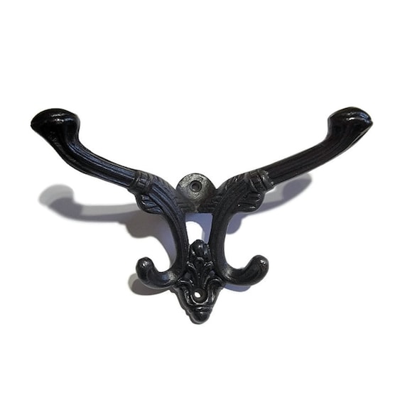 Coat Hook Victorian Style Cast Iron Front Mounted Double Coat Hook  Victorian Coat Hook Hall Tree -  Canada