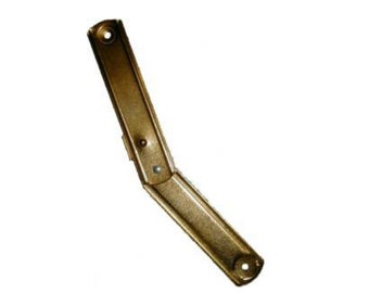 Trunk Lid Support Stay - Brass Plated Stamped Steel Trunk Stay