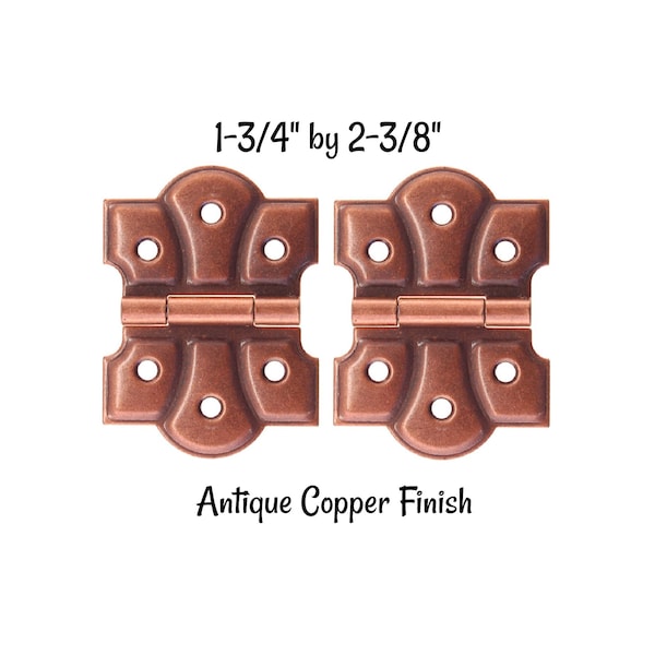 Copper Hinges Etsy