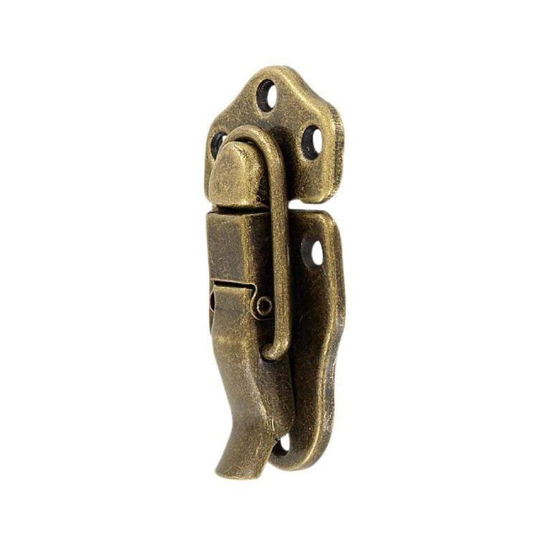 Trunk Latch Small Flush Mount Trunk Drawbolt Latch Antique Etsy